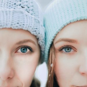women-in-blue-shade-knit-cap-3608622